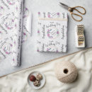 Pesquisar por brilho roxo papel de presente Flor