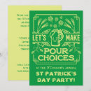 Pesquisar por de festas irlandeses convites Shamrocks