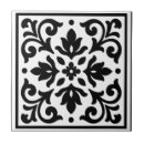 Pesquisar por floral preto e branco azulejos Decorativo