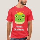 Pesquisar por príncipe sapo camisetas Amor