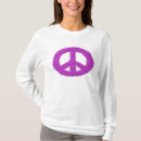 Pesquisar por do símbolo de paz camisetas For her