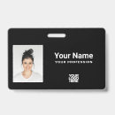 Pesquisar por preto e fotos crachás Funcionário