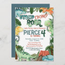 Pesquisar por festa de do dinossauro aniversário convites Boy