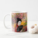 Pesquisar por mulher japonesa canecas Cereja floresce