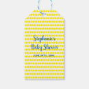 Pesquisar por amarelo e branco etiquetas de presente Mother to be