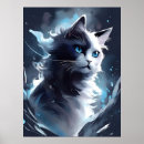 Pesquisar por gato místico artes pôsteres Celestial