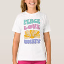 Pesquisar por paz e amor camisetas For kids