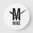 Pesquisar por monograma relogios de parede Minimalista