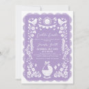 Pesquisar por picado roxo do papel cartoes convites Cielito lindo