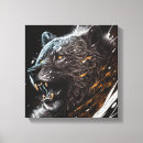 Pesquisar por pintura urso impressão de canvas Vida selvagem