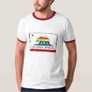 Pesquisar por bandeira do urso de califórnia camisetas Orgulho gay