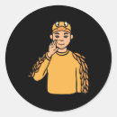 Pesquisar por gestos adesivos Audição