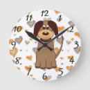 Pesquisar por cachorro relogios de parede For kids