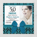 Pesquisar por preto e turquesa convites Foto