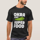 Pesquisar por quiabo camisetas Baseado em plantas