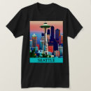 Pesquisar por amanhecer camisetas Paisagem urbana
