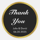 Pesquisar por alianças de casamento adesivos Obrigado