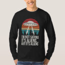 Pesquisar por teóricos da conspiração camisetas Aliens