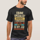 Pesquisar por equino camisetas Trabalho