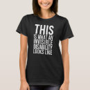 Pesquisar por invisível camisetas Crônica