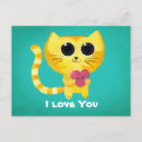 Pesquisar por gato romântico cartoes postais Romance