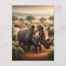 Pesquisar por rhino cartoes postais Safari