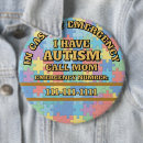 Pesquisar por autismo botons Eu tenho autismo