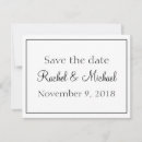 Pesquisar por preto horizontal postais casamento reserve a data Chic