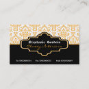 Pesquisar por damascos brancos cartao de visita Preto