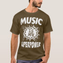 Pesquisar por entusiasta camisetas Música