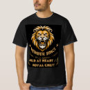 Pesquisar por cabeça do leão camisetas For him