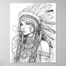 Pesquisar por native american pósteres pôsteres Mulher