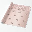 Pesquisar por décimo sexto aniversário papel de presente Brilho