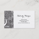 Pesquisar por ornamentos cartao de visita Branco