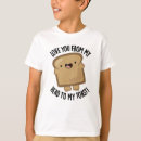 Pesquisar por eu amo pão camisetas Desenho animado