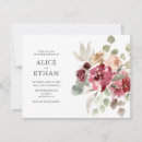 Pesquisar por botânico rústico casamento convites Floral aquarela