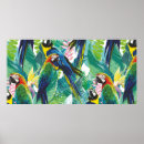 Pesquisar por pássaros exóticos pôsteres Desenhado à mão