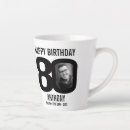 Pesquisar por 80 anos aniversário canecas Preto e branco