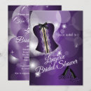 Pesquisar por chá roxo da lingerie convites For her