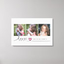 Pesquisar por amor impressão de canvas Colagem de fotos