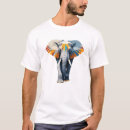 Pesquisar por arte do elefante camisetas Colorido
