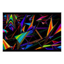 Pesquisar por triângulos coloridos pôsteres Abstrato