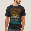 Pesquisar por nêutrons camisetas Universo