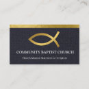 Pesquisar por símbolos cristãos dos peixes cartao de visita Religião