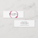 Pesquisar por vinho tinto cartao de visita Sommelier