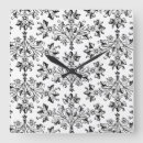 Pesquisar por teste padrão floral relogios de parede Vintage