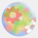 Pesquisar por engrenagens adesivos Abstrato