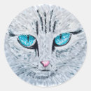 Pesquisar por olhos azuis adesivos Gato