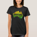 Pesquisar por amor para austrália camisetas Mapa