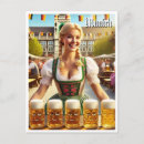 Pesquisar por oktoberfest cartoes postais Dirndl